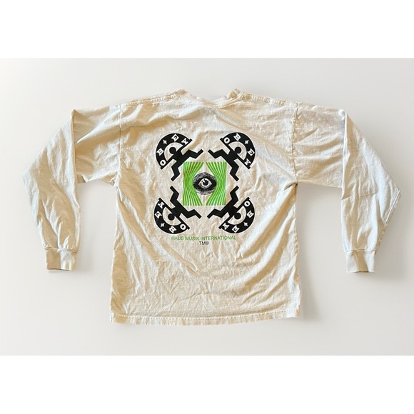 OBEY Haus Musick Long Sleeve Shirt - Men's Small - EDM Skate Street Wear - Picture 3 of 8